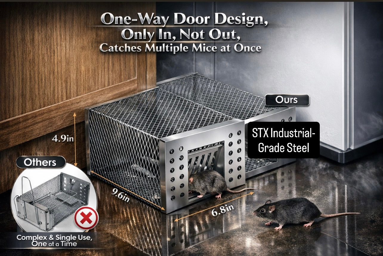 STX Industrial-Grade Steel Trap