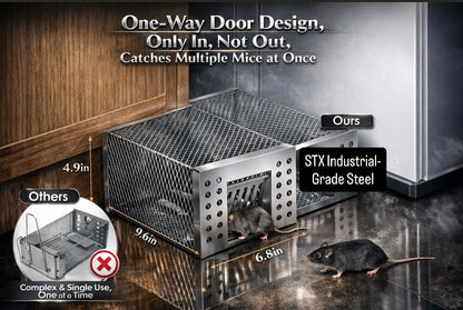 STX Industrial-Grade Steel Trap
