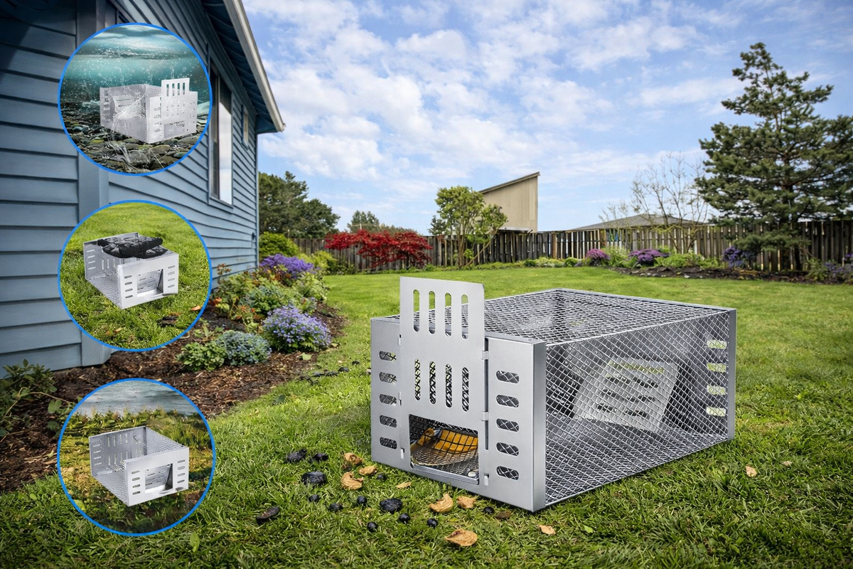 STX Industrial-Grade Steel Trap